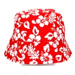 Hawaii Flower Printed Bucket Hat