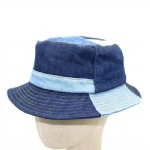 Cotton denim bucket hat